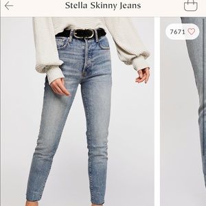 Free people Stella jeans